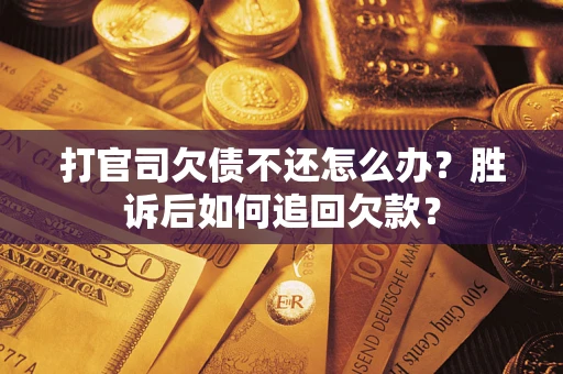 济南打官司欠债不还怎么办？胜诉后如何追回欠款？
