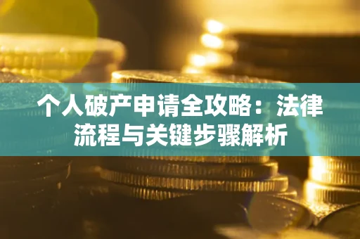 济南个人破产申请全攻略：法律流程与关键步骤解析