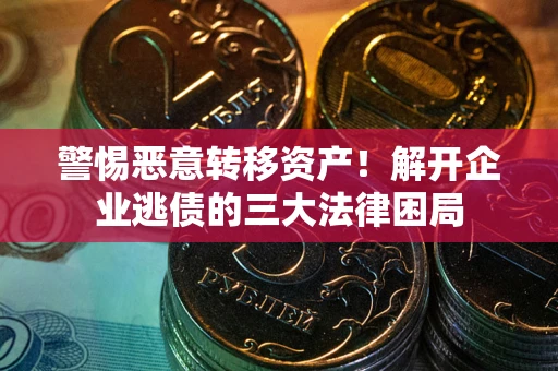 济南警惕恶意转移资产！解开企业逃债的三大法律困局